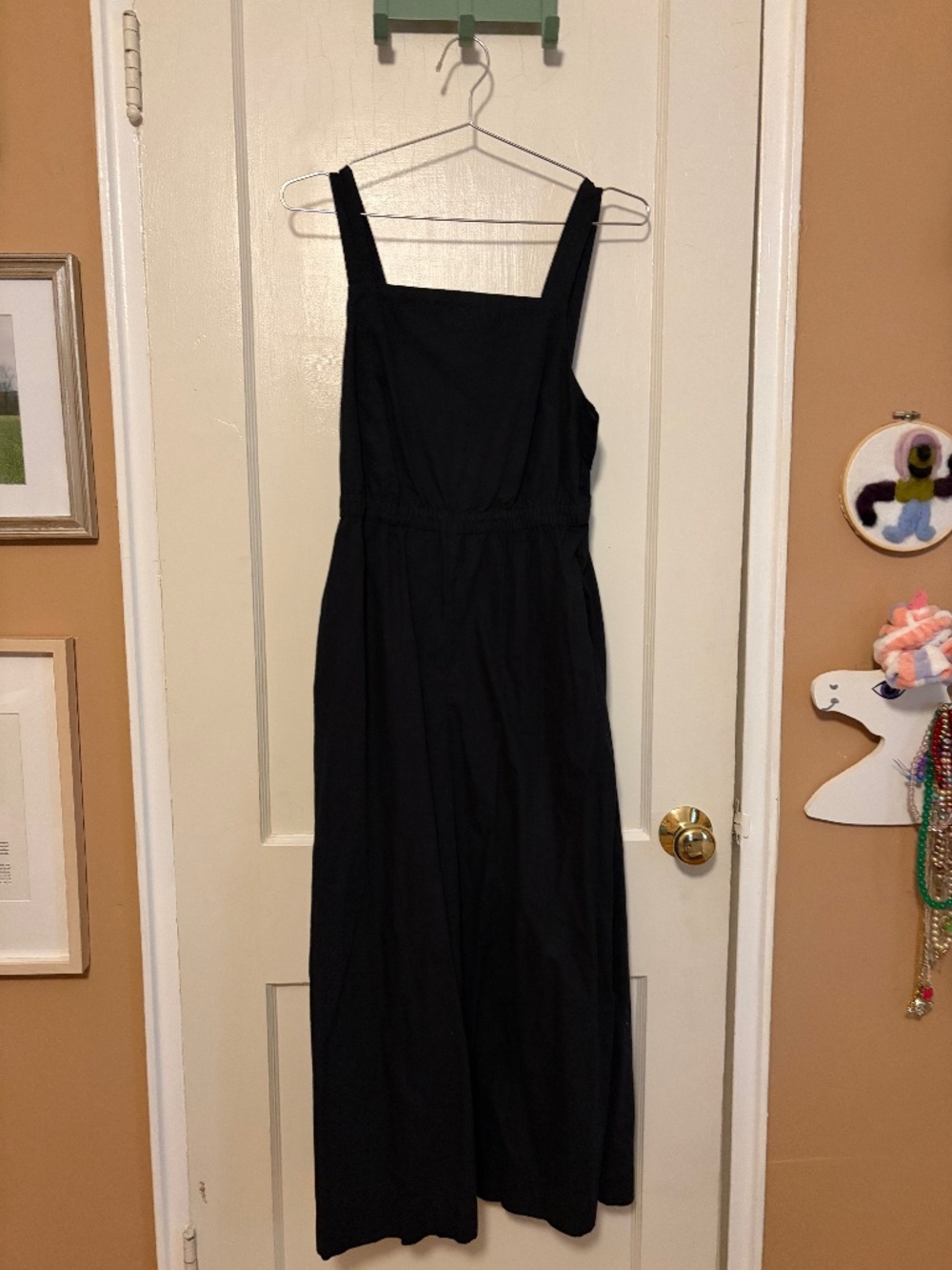 Lucy and Yak black overalls!
